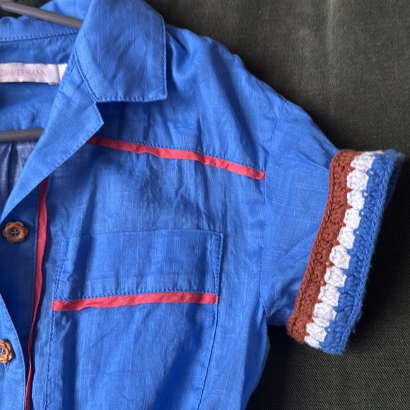 Zimmermann girls 4T romper - Picture 3 of 5